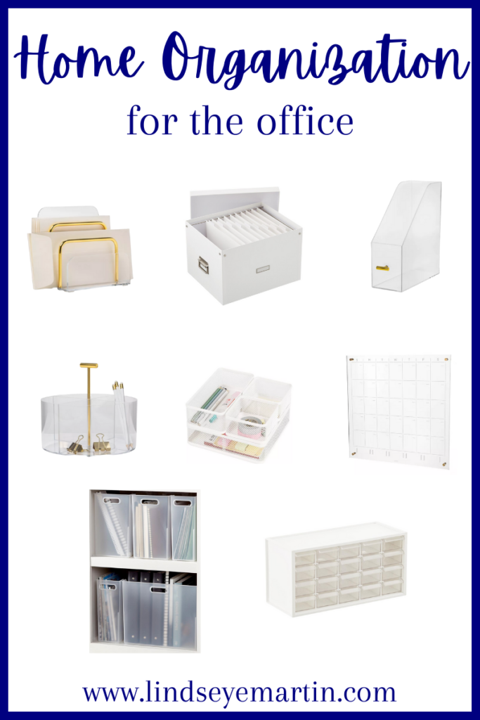 home organization for the home office