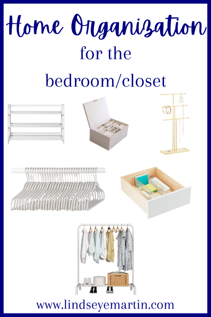 home organization for the bedroom, closet