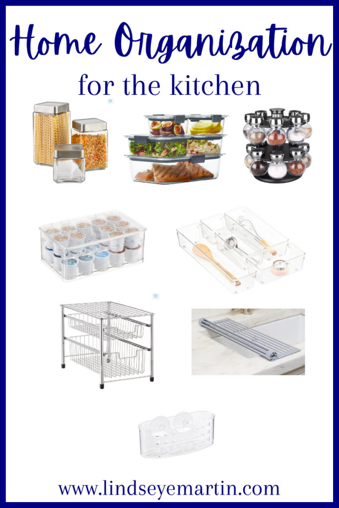 Home organization for the kitchen